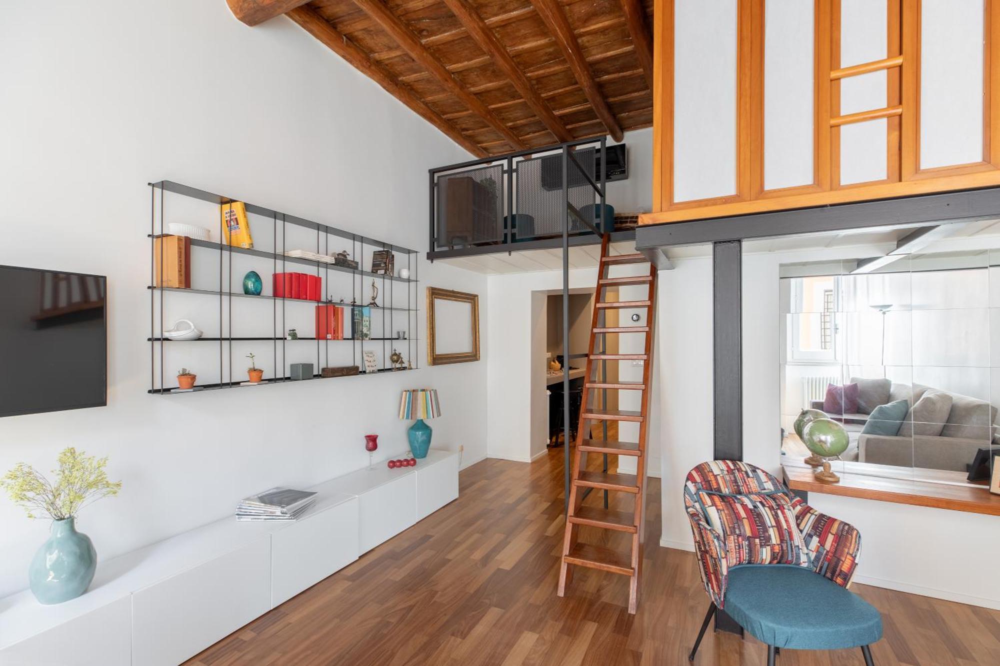 Iflat Modern & Relaxing In Trastevere Appartement